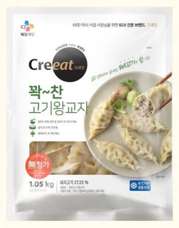 크레잇고기만땅왕교자,1.05Kg(35g*29~31EA),CJ제일제당,냉동