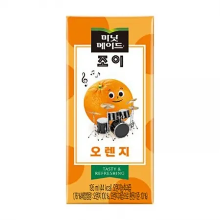 미닛메이드오렌지, 195ml, 코카콜라,실온