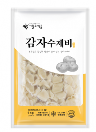감자수제비,1Kg,황소식품,냉동