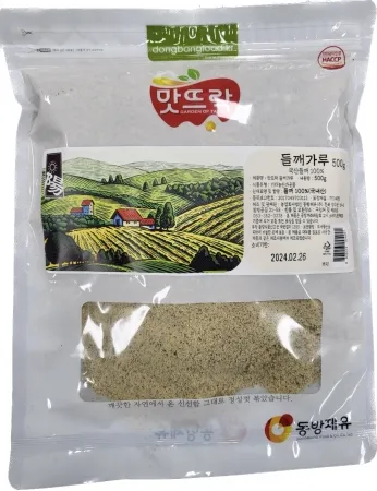 맛뜨락거피들깨가루,500g,동방제유,실온,국산
