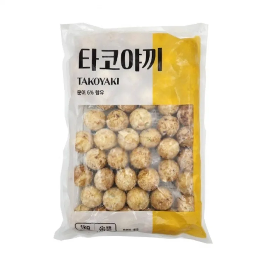 ⭐간편식⭐타코야끼(농우), 1Kg, 냉동, 수입 이미지
