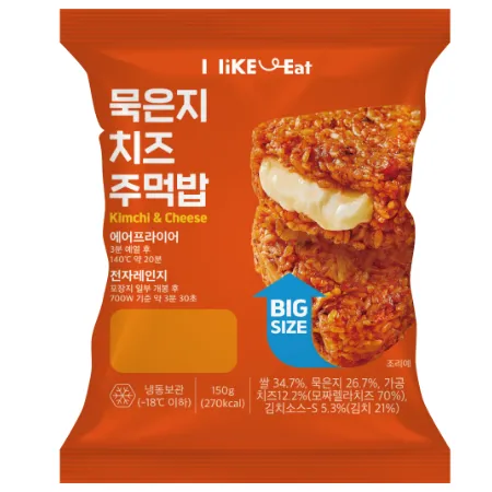 ⭐간편식⭐BIG묵은지치즈구운주먹밥, 150g, 엄지식품, 냉동