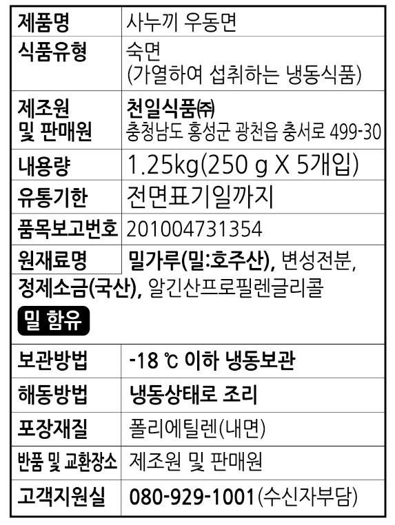 상품정보제공고시