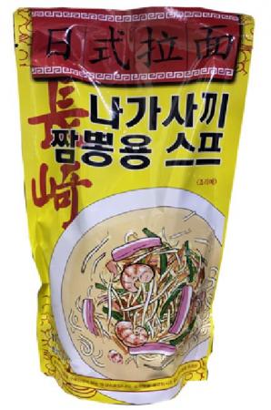 나가사끼 짬뽕용 스프(약 25인분), 1Kg, 가토코, 실온