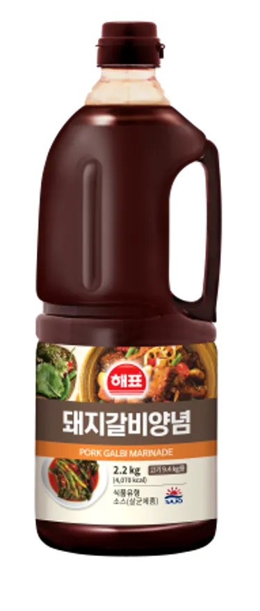 돼지갈비양념장,2.2Kg,사조해표,실온 이미지