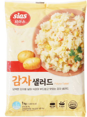 감자샐러드, 1Kg, 시아스, 냉장