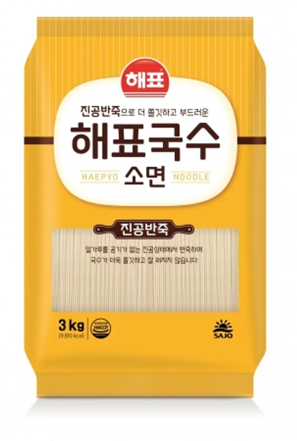 해표국수소면, 3kg, 사조대림, 실온 이미지