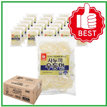 사누끼우동면, 9.2kg(230g*5개)*8팩, 천일식품, 냉동