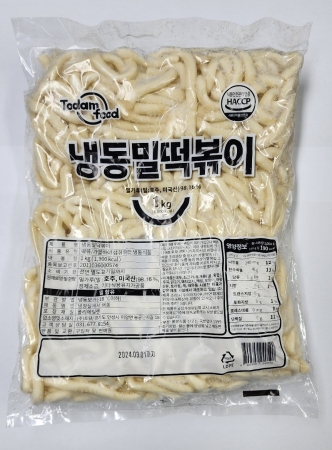 누들떡볶이,1Kg,토담,냉동