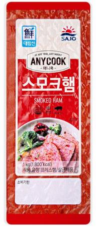 애니쿡스모크햄, 1Kg, 사조대림, 냉장