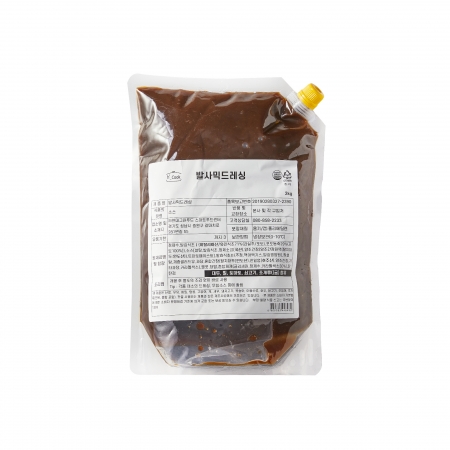 발사믹드레싱, 2Kg, 냉장
