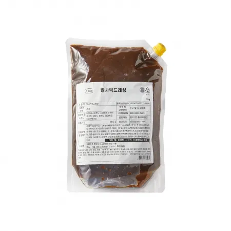 발사믹드레싱, 2Kg, 냉장