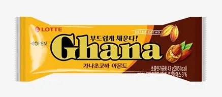 가나초코바(아몬드),540g(45g*12EA),롯데제과,실온