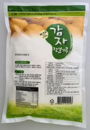 감자전분100%, 1Kg, 뚜레반, 실온, 국산 이미지