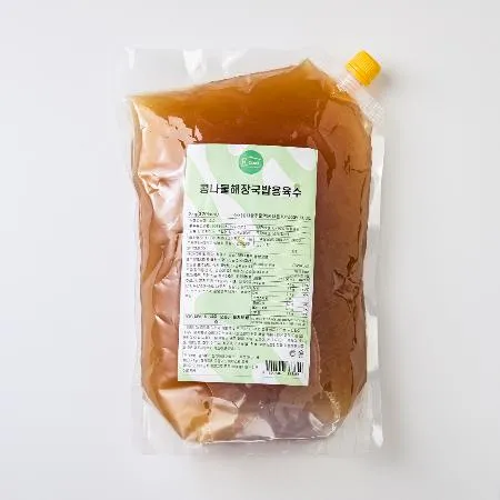 [H쿡]콩나물해장국밥용육수,2kg,스푸센 ,냉장