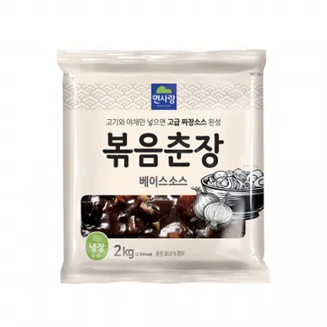 볶음춘장, 2Kg, 면사랑, 냉장