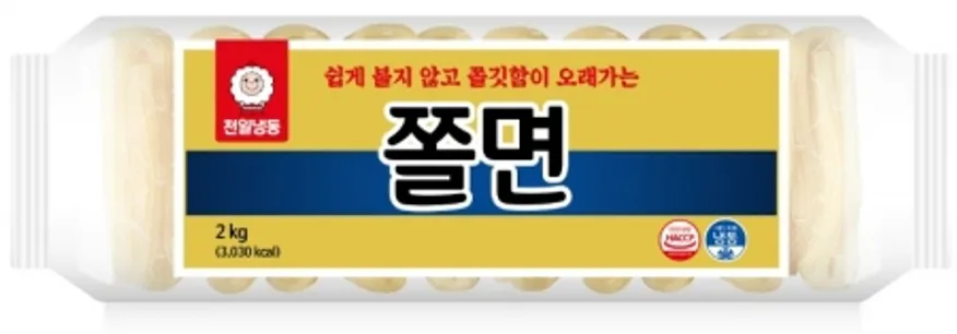 쫄면, 2Kg, 천일식품, 냉동 이미지