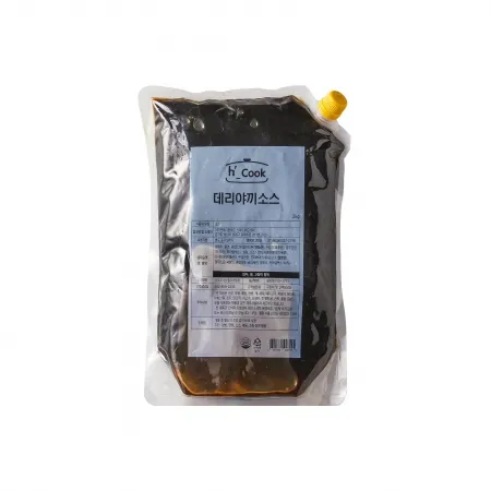 데리야끼소스, 2Kg, 냉장