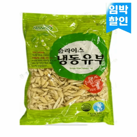 ⭐임박할인⭐ 한미 유부슬라이스, 1kg, 냉동 (소비기한 25.12.2일 까지)