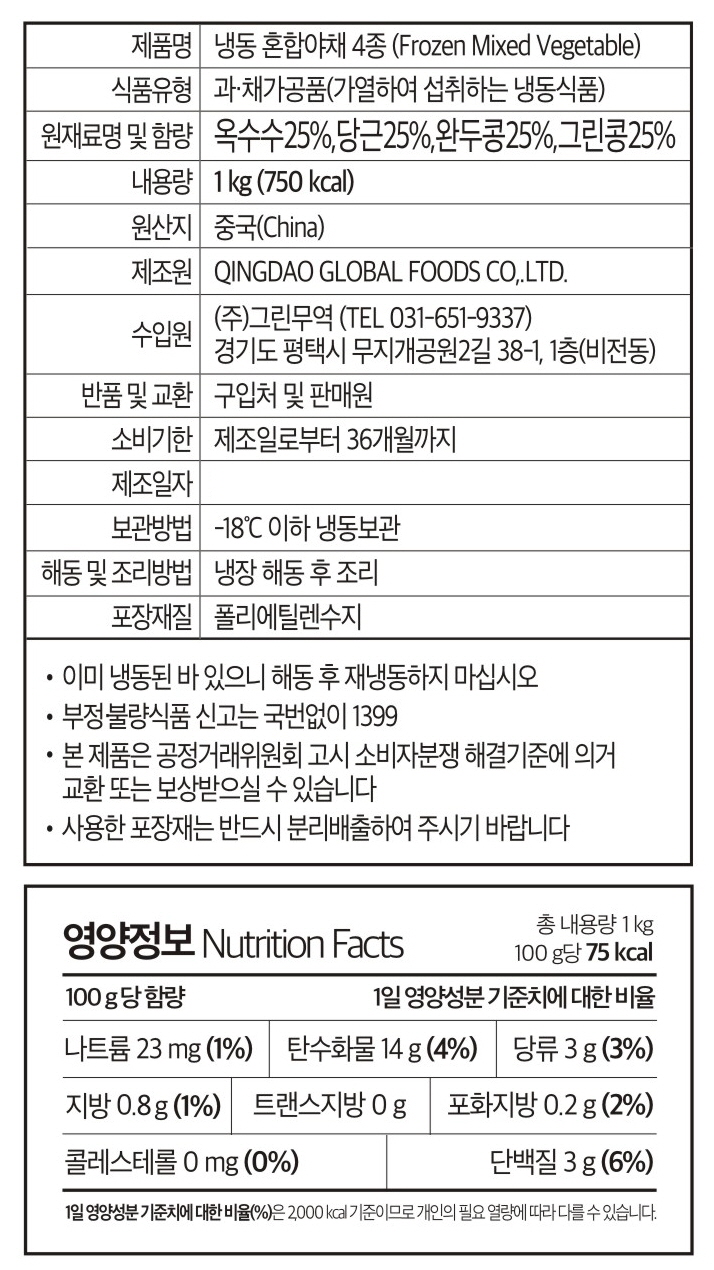 상품정보제공고시