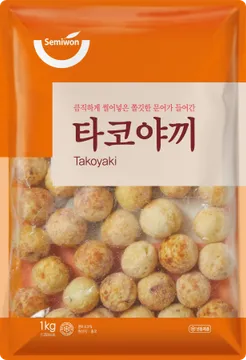 타코야끼, 1Kg, 세미원, 냉동