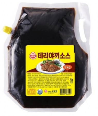 데리야끼소스,2Kg,오뚜기,실온