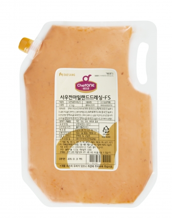 사우전아일랜드드레싱,2Kg,대상,냉장