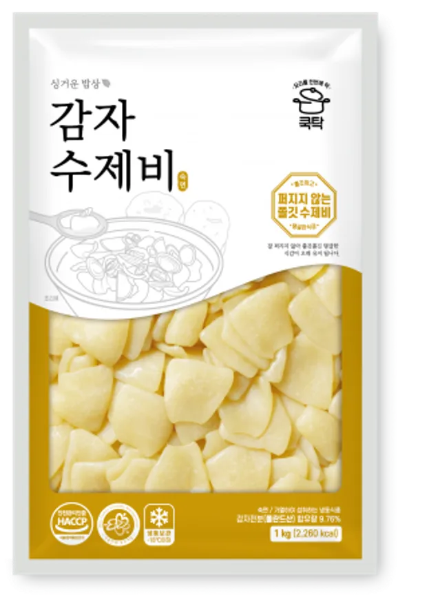 감자수제비(동성식품,냉동,수입) 이미지