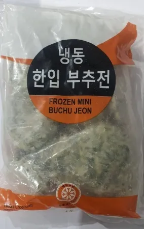 한입부추전, 1Kg, 냉동, 수입