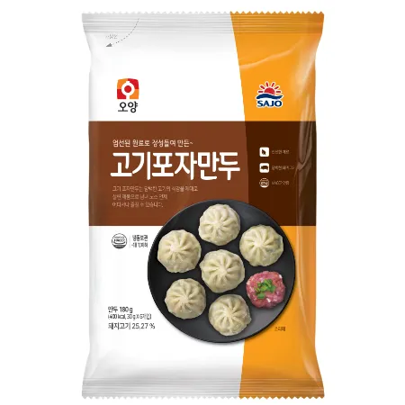 고기포자만두, 180g(30g*6개입), 사조오양, 냉동