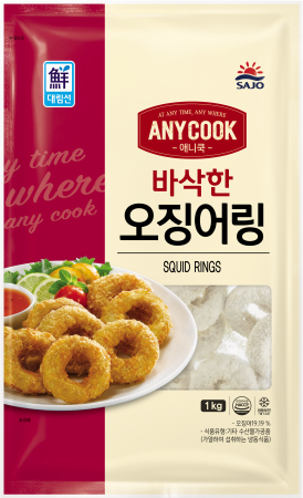 애니쿡오징어링,1Kg(18g*55EA),사조대림,냉동