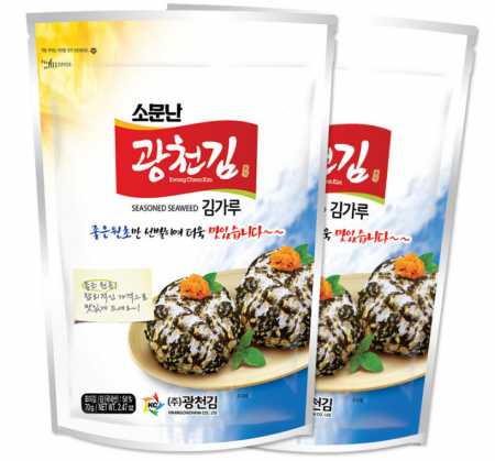 조미김가루, 70g, 광천김,실온