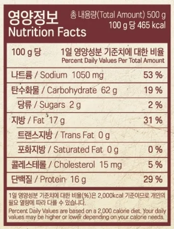 파래김자반볶음,500g,대천맛김,실온 이미지