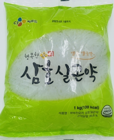 삼호실곤약, 1Kg, CJ씨푸드, 냉장