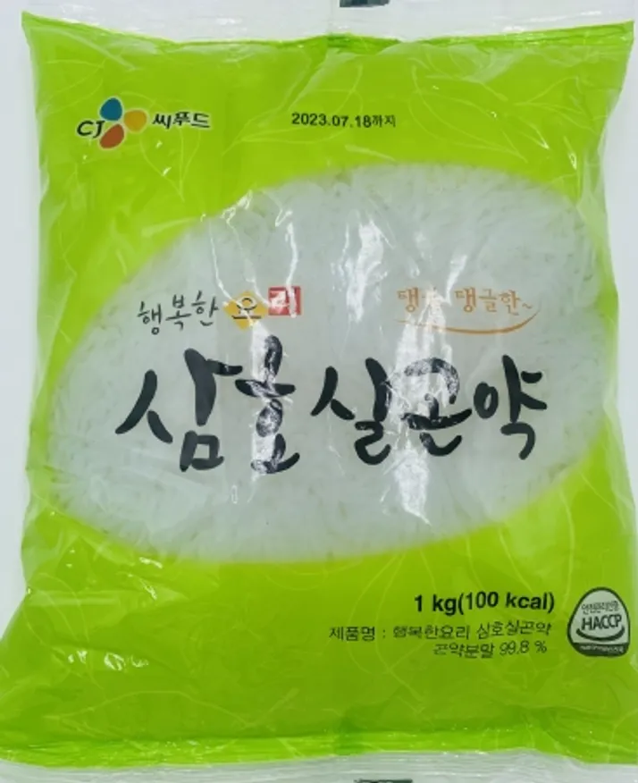 삼호실곤약, 1Kg, CJ씨푸드, 냉장 이미지