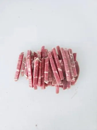 우육,홍두깨,1kg(0.5*0.5*6~8cm),냉동,Steer,채썰기,호주,밀봉/진공포장 아님 이미지