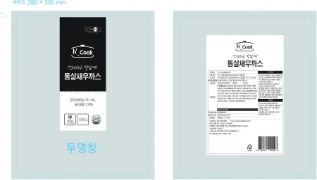 통살새우까스,  1Kg,  냉동 이미지