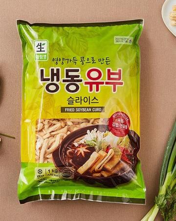 유부, 1Kg, 사조대림, 냉동, 슬라이스