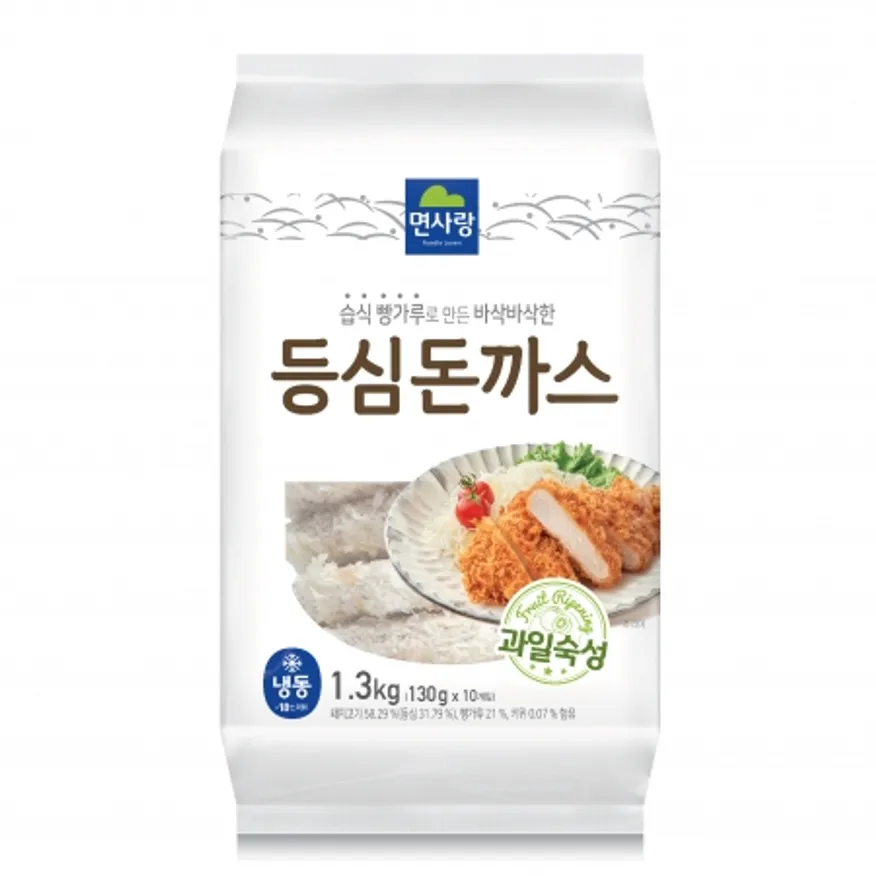 등심돈까스, 1.3kg, 면사랑, 냉동 이미지