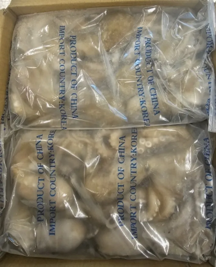 낙지,850g/pk,냉동,상품,중국 이미지