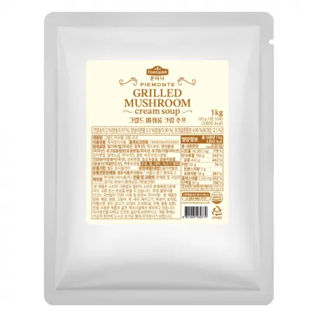 폰타나피에몬테그릴드머쉬룸크림스프, 1Kg, 실온