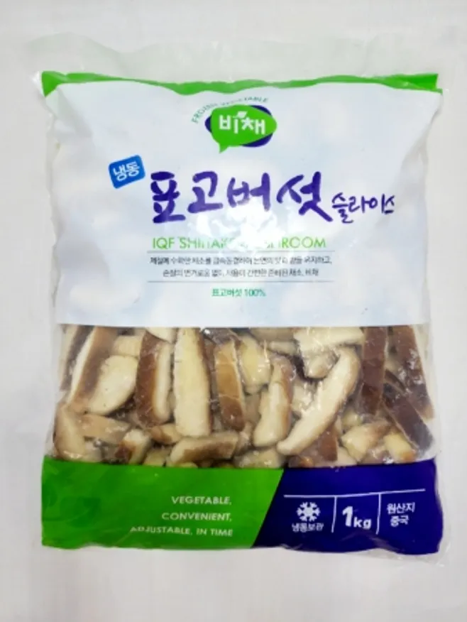 표고버섯채(상품,냉동,중국) 이미지