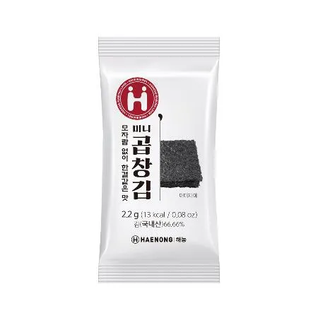 미니곱창김(도시락김),2.2g*20입,해농,실온,국산