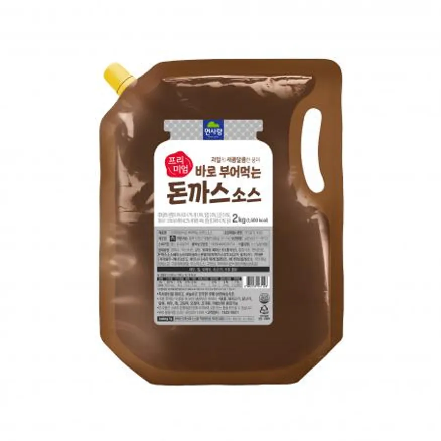 양식돈까스소스,1.8L,면사랑,실온 이미지