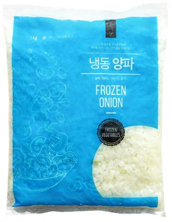 양파,1Kg(5mm다이스,개별냉동),상품,냉동,깍둑썰기,중국 이미지