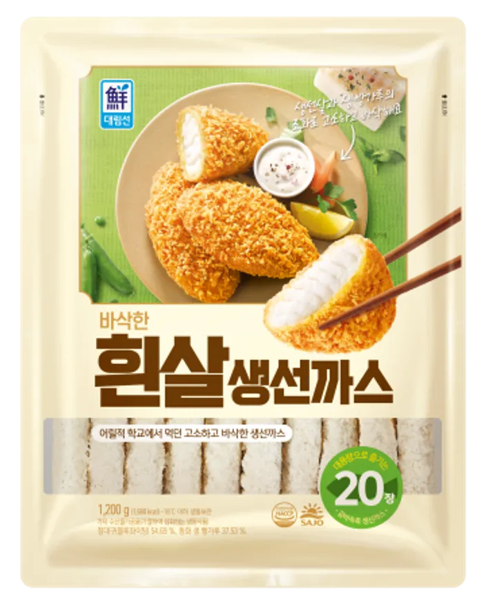 생선까스, 1.2Kg, 사조대림, 냉동 이미지