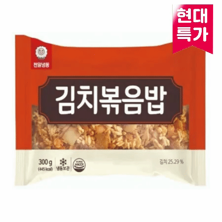⭐현대특가⭐김치볶음밥, 300g, 천일식품,냉동