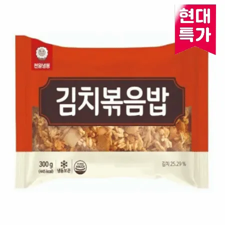 ⭐현대특가⭐김치볶음밥, 300g, 천일식품,냉동