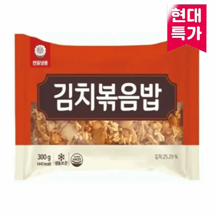 ⭐현대특가⭐김치볶음밥, 300g, 천일식품,냉동 이미지