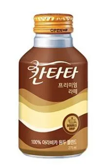 칸타타프리미엄라떼, 6600ml, 롯데칠성,실온,국산